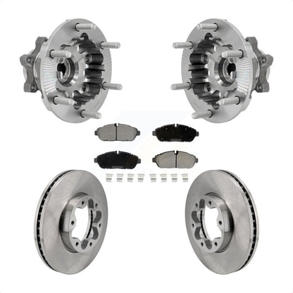 Kit de plaquettes de Rotor de frein à disque, roulement de moyeu avant, pour Ford Transit-250 Transit-350 AW