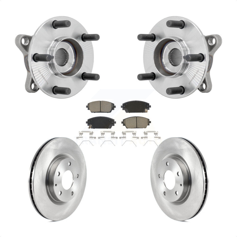 Kit de rotor et de plaquettes de frein à disque, ensemble de roulements de moyeu avant, pour Mazda 3 AW 2021 – 2022