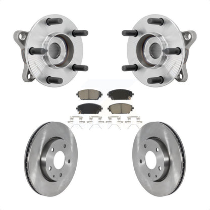 Kit de rotor et de plaquettes de frein à disque, ensemble de roulements de moyeu avant pour Mazda 3 FW 2021 – 2022