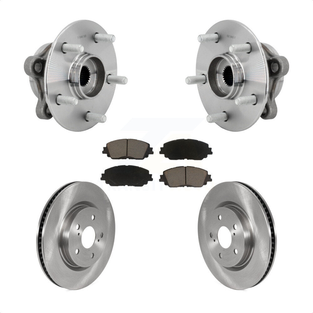 Kit de Rotor et plaquettes de frein à disque, roulement de moyeu avant, pour Toyota C-HR Lexus UX250h UX20