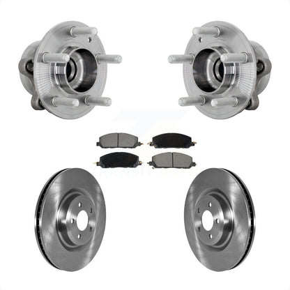 Kit de Rotor et de plaquettes de frein, roulement de moyeu avant, pour Ford Explorer Lincoln Aviator Polic