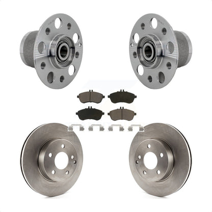 Kit de plaquettes de Rotor de frein à disque, ensemble de roulements de moyeu avant, pour Mercedes-Benz C300 C25