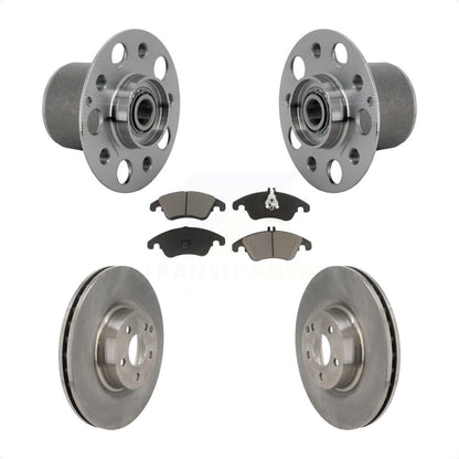 Kit de plaquettes de Rotor de frein à disque, ensemble de roulements de moyeu avant, pour Mercedes-Benz E400 E55