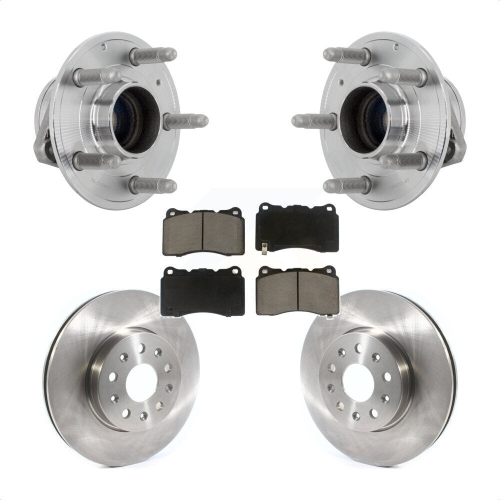 Kit de plaquettes de Rotor de frein à disque, roulement de moyeu avant, pour Chevrolet Camaro Cadillac CTS CT