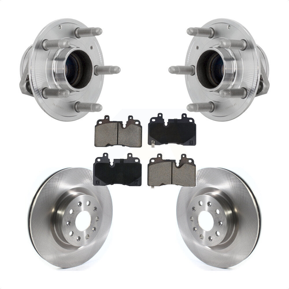 Kit de rotor et de plaquettes de frein à disque, ensemble de roulements de moyeu avant pour Cadillac CT6 RW 2019