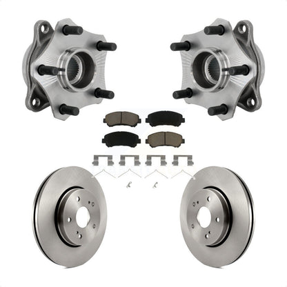 Kit de plaquettes de Rotor de frein à disque, ensemble de roulements de moyeu avant pour Suzuki Kizash 2010 – 2013