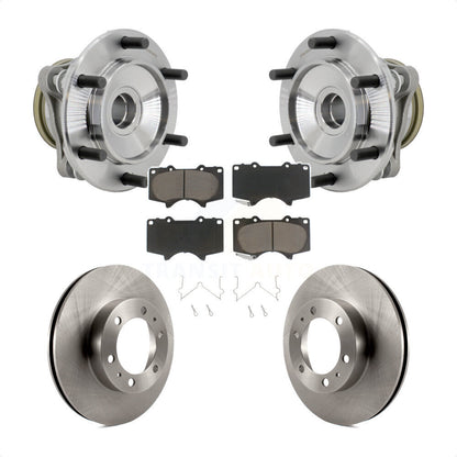 Kit de plaquettes de Rotor de frein à disque, roulement de moyeu avant, pour Toyota Tacoma 4Runner FJ Cruise