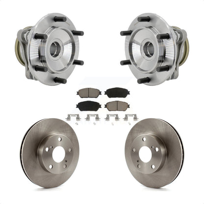 Kit de plaquettes de Rotor de frein, roulement de moyeu avant, pour Toyota Tacoma 05-15, avec roue à 5 écrous