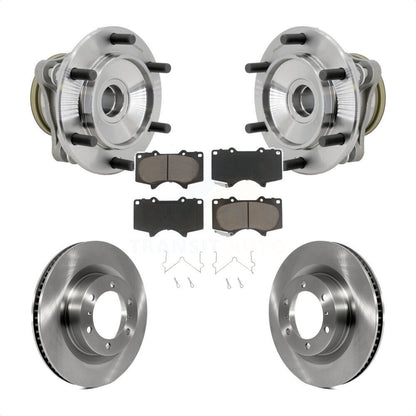Kit de plaquettes de rotor de frein, ensemble de roulements de moyeu avant, pour Toyota 4Runner RW 2010 – 2021