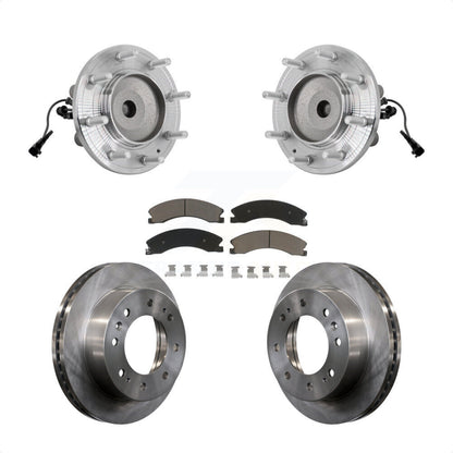 Kit de plaquettes de Rotor de frein, roulement de moyeu avant, pour GMC Sierra 3500 HD Chevrolet Silverad