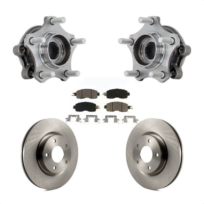 Kit de plaquettes de Rotor de frein à disque, ensemble de roulements de moyeu avant pour Nissan Altim 2019 – 2023