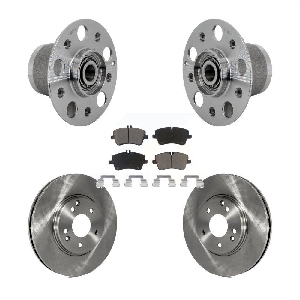 Kit de plaquettes de Rotor de frein à disque, roulement de moyeu avant, pour Mercedes-Benz C350 RW 2006 – 2007