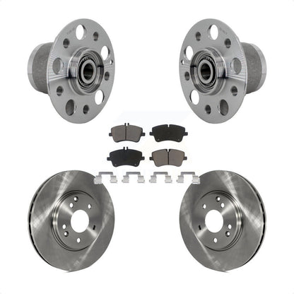 Kit de plaquettes de Rotor de frein à disque, roulement de moyeu avant, pour Mercedes-Benz C350 RW 2006 – 2007