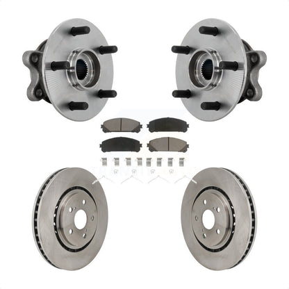 Kit de plaquettes de Rotor de frein à disque, ensemble de roulements de moyeu avant pour Toyota Sienn 2021 – 2023