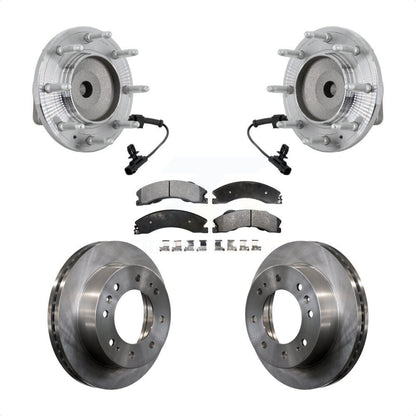 Kit de plaquettes de Rotor de frein, roulement de moyeu avant, pour GMC Chevrolet Sierra 2500 HD Silverad