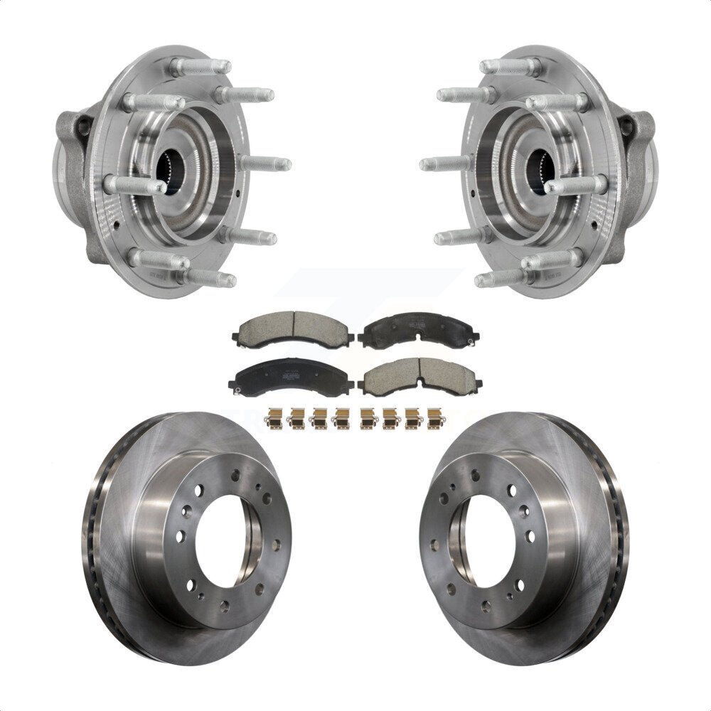 Kit de plaquettes de Rotor de frein, roulement de moyeu avant, pour GMC Chevrolet Silverado 2500 HD Sierr