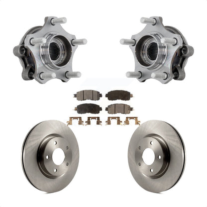 Kit de plaquettes de Rotor de frein à disque, ensemble de roulements de moyeu avant pour Nissan Altim 2019 – 2023
