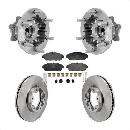 Kit de plaquettes de Rotor de frein à disque, roulement de moyeu avant, pour Ford Transit-250 Transit-350 AW