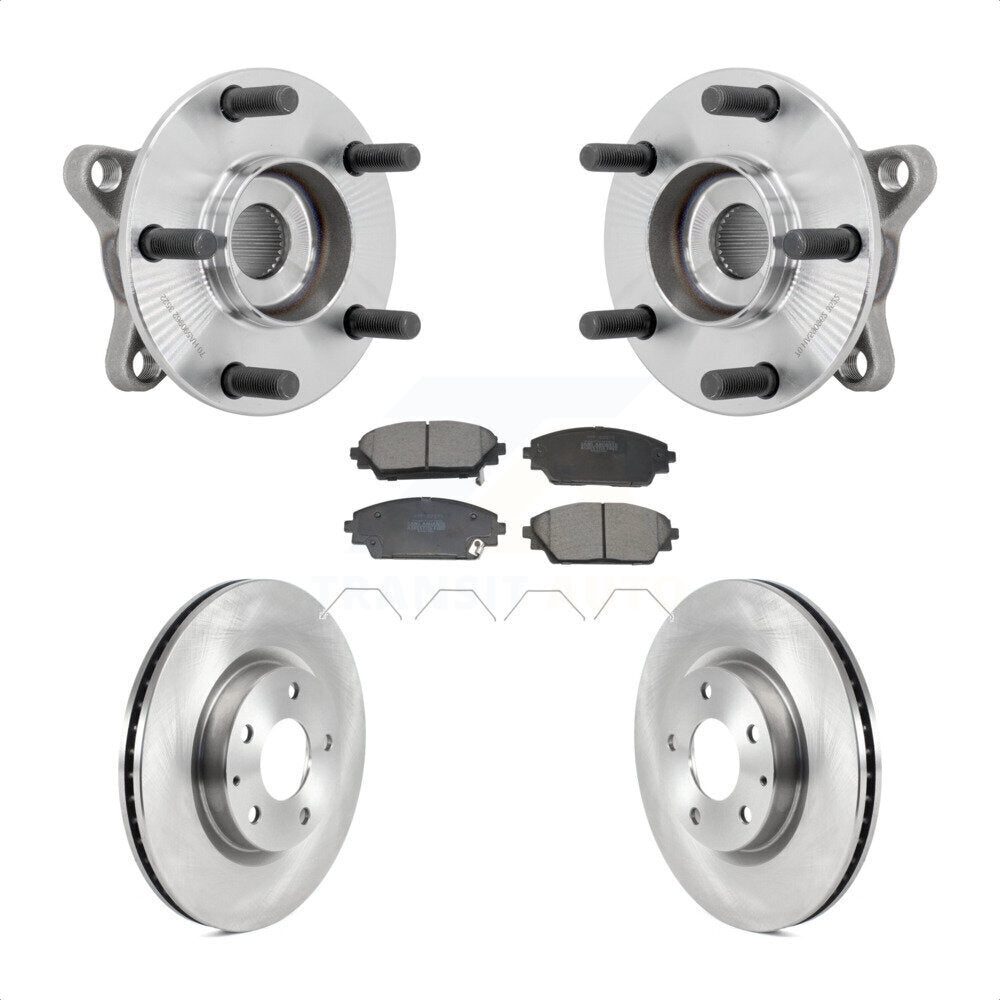 Kit de rotor et de plaquettes de frein à disque, ensemble de roulements de moyeu avant, pour Mazda CX-3 2020 – 2022