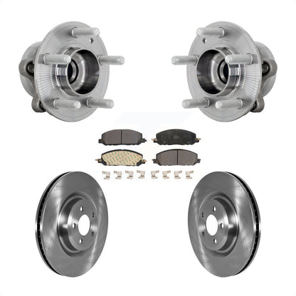 Kit de Rotor et de plaquettes de frein, roulement de moyeu avant, pour Ford Explorer Lincoln Aviator Polic