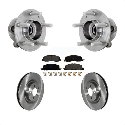 Kit de plaquettes de Rotor de frein à disque, roulement de moyeu avant, pour Ford Explorer Lincoln Aviator AW