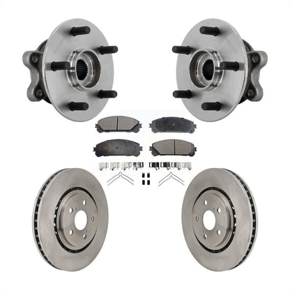 Kit de plaquettes de Rotor de frein à disque, ensemble de roulements de moyeu avant pour Toyota Sienn 2021 – 2023