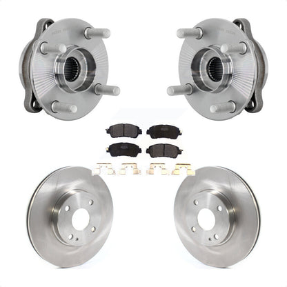 Kit de Rotor et plaquettes de frein à disque, ensemble de roulements de moyeu avant, pour Toyota Yaris iA Scio