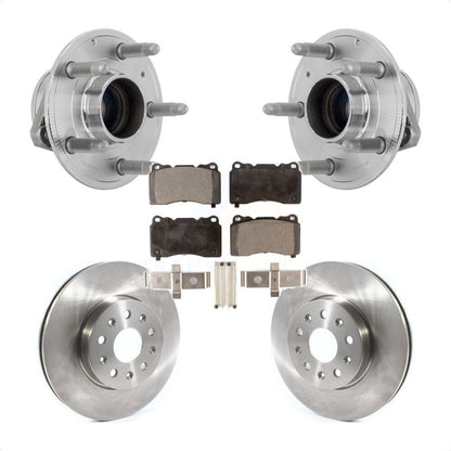 Kit de plaquettes de Rotor de frein à disque, roulement de moyeu avant, pour Chevrolet Camaro Cadillac CTS CT
