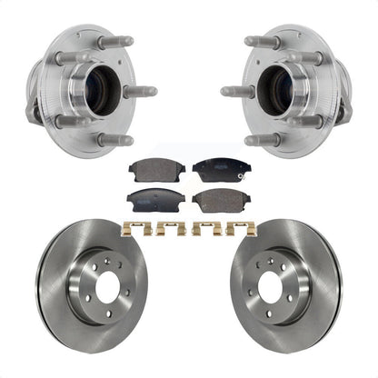 Ensemble de roulements de moyeu avant, Rotors et plaquettes de frein à disque pour Cadillac ATS
