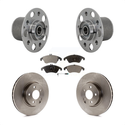 Kit de plaquettes de Rotor de frein, ensemble de roulements de moyeu avant, pour Mercedes-Benz E350 E400 E25