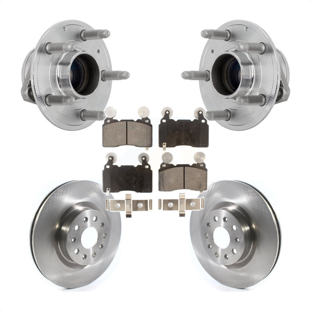 Kit de plaquettes de Rotor de frein à disque, roulement de moyeu avant, pour Chevrolet Camaro Cadillac CT6 CT
