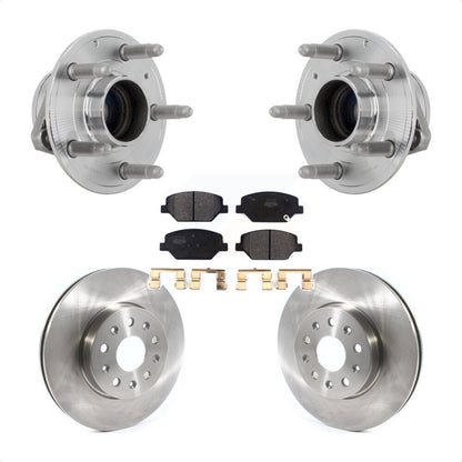 Ensemble de roulements de moyeu avant, Rotors et plaquettes de frein à disque, Kit pour Chevrolet Camaro