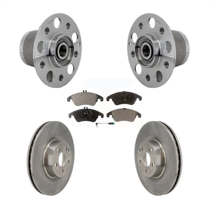 Kit de plaquettes de Rotor de frein à disque, ensemble de roulements de moyeu avant, pour Mercedes-Benz E550 C25