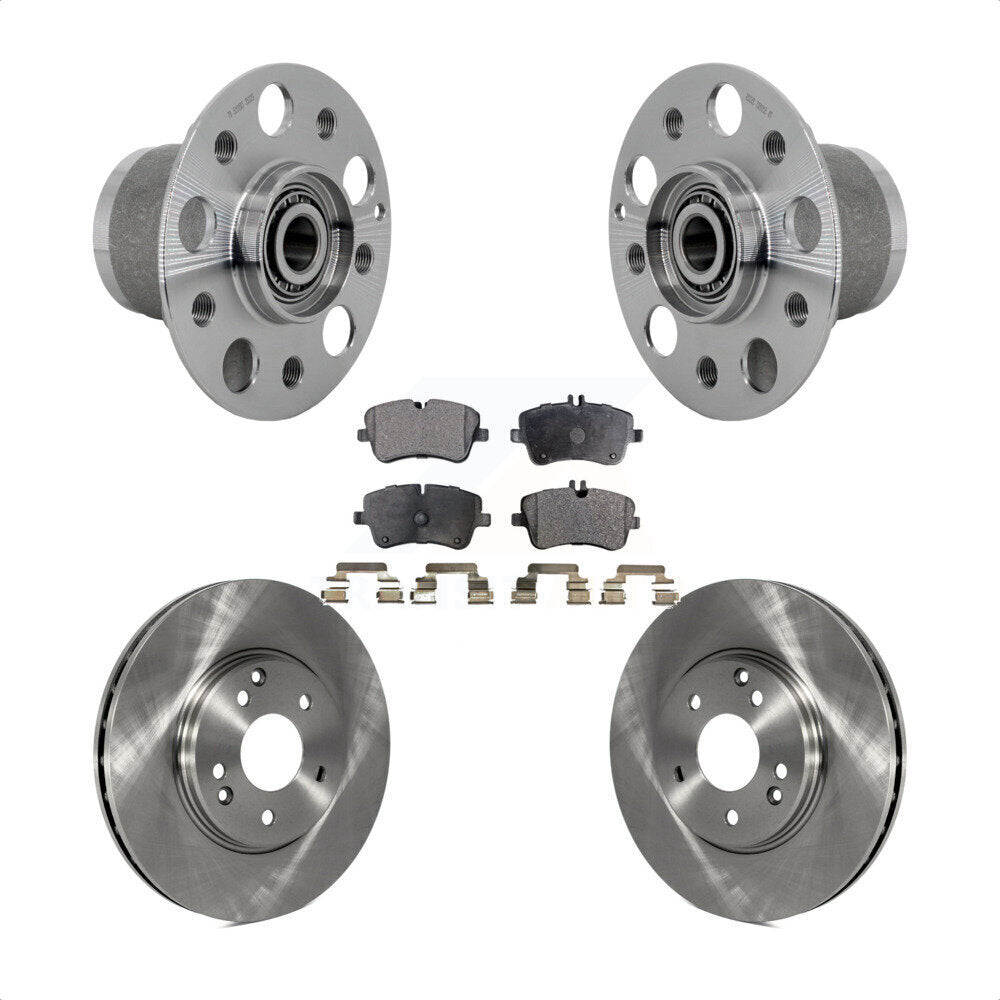 Kit de plaquettes de Rotor de frein à disque, roulement de moyeu avant, pour Mercedes-Benz C350 RW 2006 – 2007