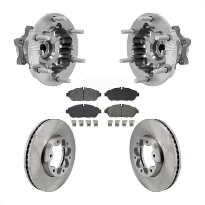 Kit de plaquettes de Rotor de frein à disque, roulement de moyeu avant, pour Ford Transit-250 Transit-350 AW