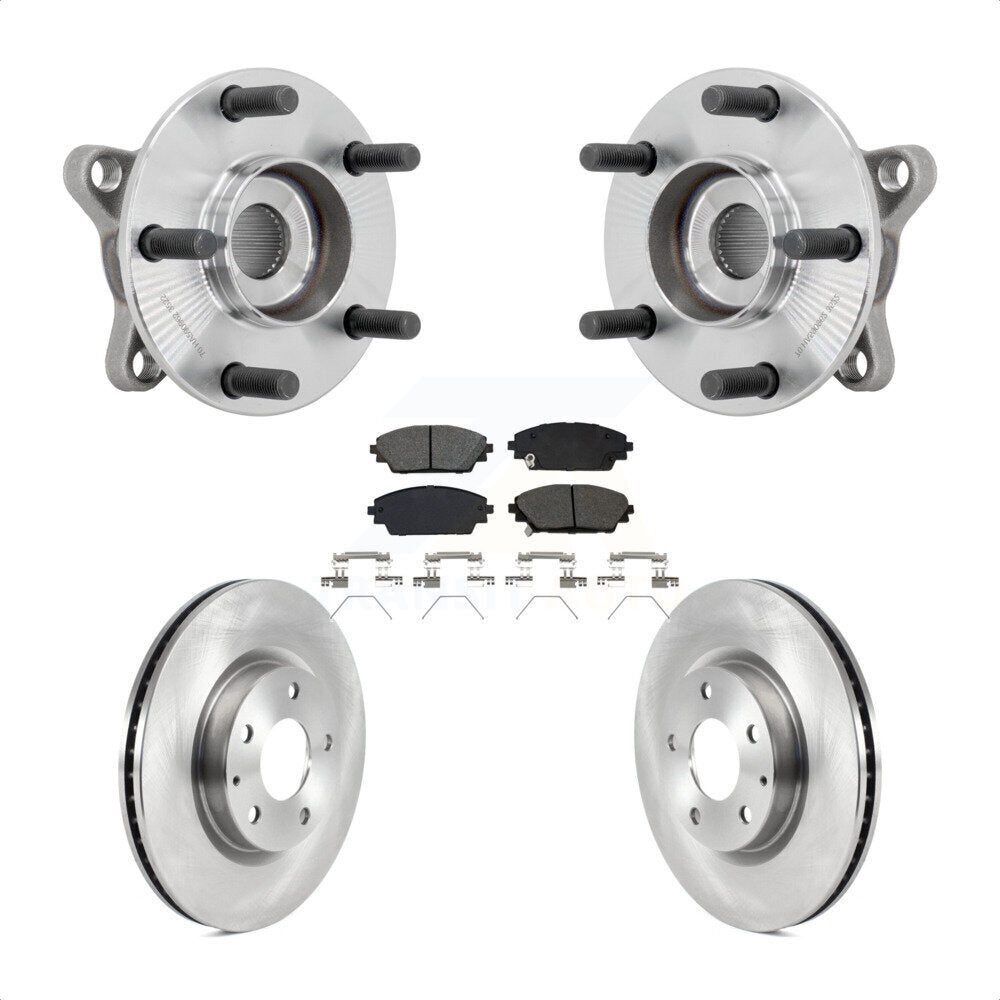 Kit de rotor et de plaquettes de frein à disque, ensemble de roulements de moyeu avant, pour Mazda CX-3 2020 – 2022
