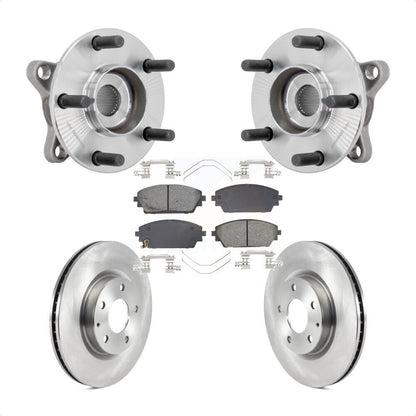 Kit de rotor et de plaquettes de frein à disque, ensemble de roulements de moyeu avant, pour Mazda 3 AW 2021 – 2022