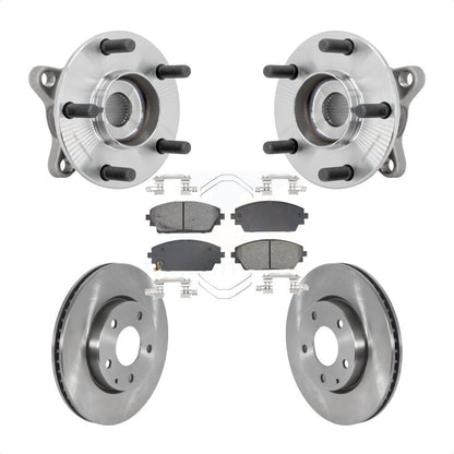 Kit de rotor et de plaquettes de frein à disque, ensemble de roulements de moyeu avant pour Mazda 3 FW 2021 – 2022