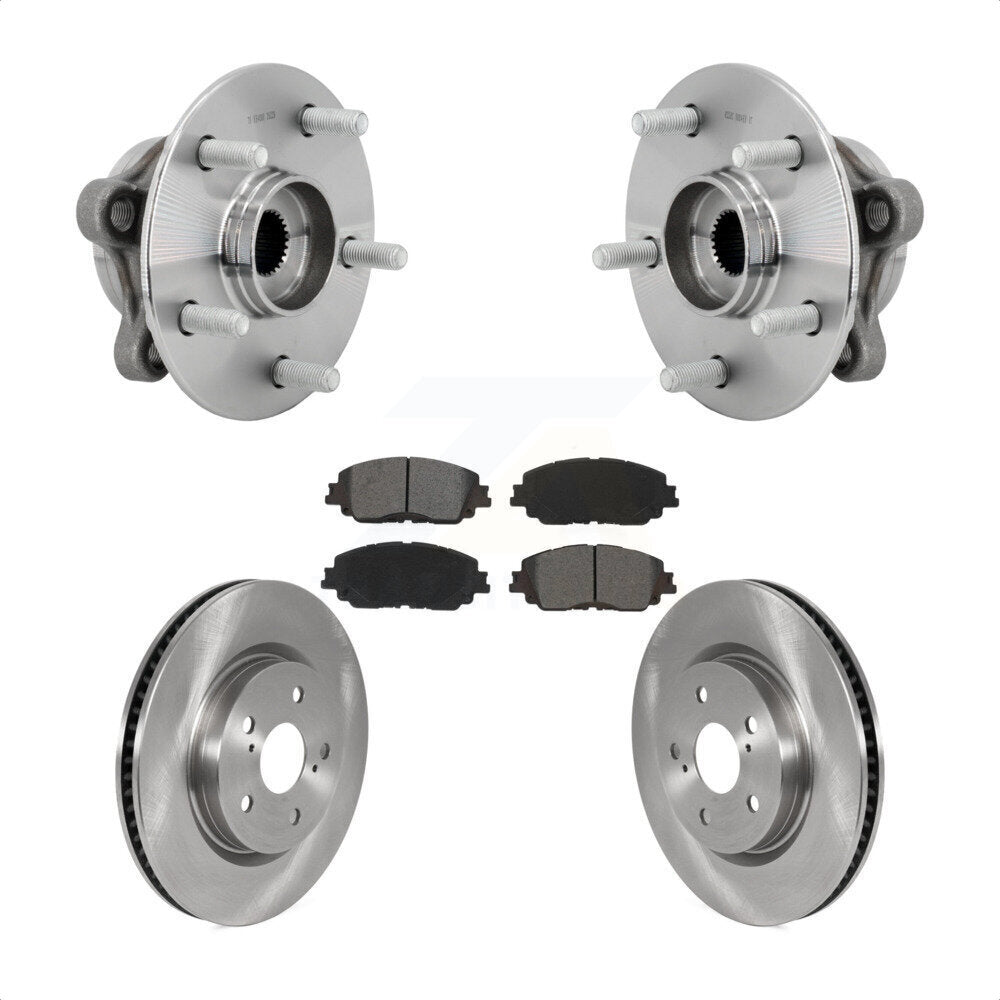 Kit de Rotor et plaquettes de frein à disque, roulement de moyeu avant, pour Toyota C-HR Lexus UX250h UX20