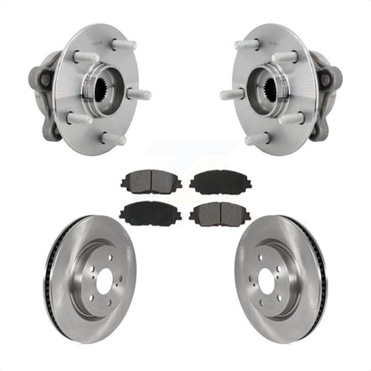 Kit de Rotor et plaquettes de frein à disque, roulement de moyeu avant, pour Toyota C-HR Lexus UX250h UX20