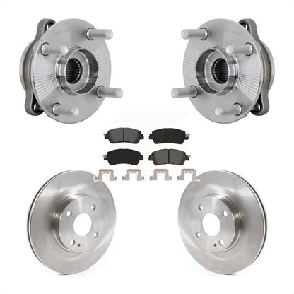 Kit de Rotor et plaquettes de frein à disque, ensemble de roulements de moyeu avant, pour Toyota Yaris iA Scio