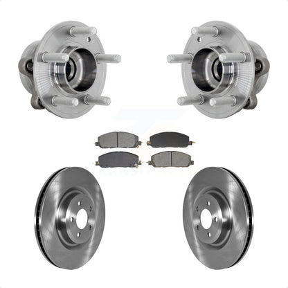 Kit de Rotor et de plaquettes de frein, roulement de moyeu avant, pour Ford Explorer Lincoln Aviator Polic