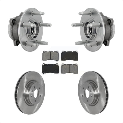 Kit de rotors et plaquettes de frein à disque, ensemble de roulements de moyeu avant pour Tesla S X