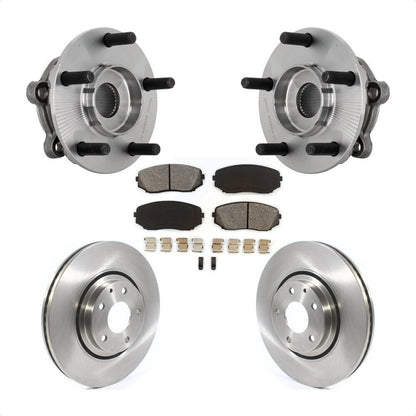 Ensemble de roulement de moyeu avant, Rotor de frein à disque et Kit de plaquettes pour Mazda CX-2016 – 2023