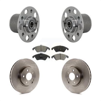 Kit de plaquettes de Rotor de frein, ensemble de roulements de moyeu avant, pour Mercedes-Benz E350 E400 E25