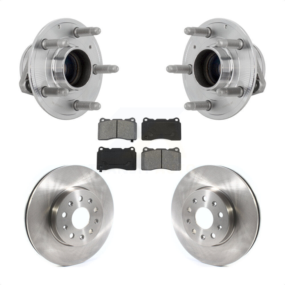 Kit de plaquettes de Rotor de frein à disque, roulement de moyeu avant, pour Chevrolet Camaro Cadillac CTS CT