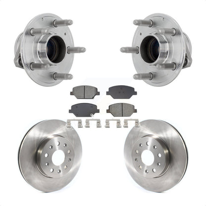 Ensemble de roulements de moyeu avant, Rotors et plaquettes de frein à disque, Kit pour Chevrolet Camaro
