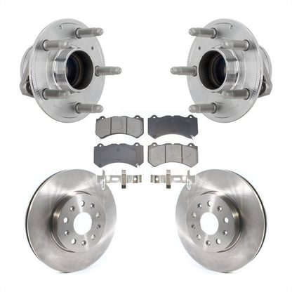 Ensemble de roulement de moyeu avant, Rotor de frein à disque et Kit de plaquettes pour Chevrolet Camaro LT L