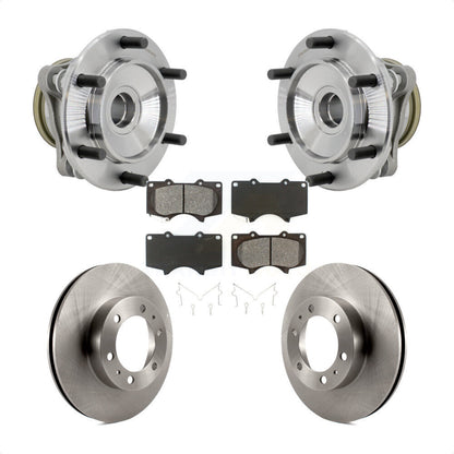 Kit de plaquettes de Rotor de frein à disque, roulement de moyeu avant, pour Toyota Tacoma 4Runner FJ Cruise