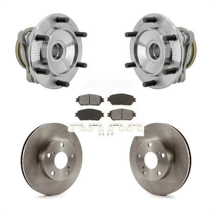 Kit de plaquettes de Rotor de frein, roulement de moyeu avant, pour Toyota Tacoma 05-15, avec roue à 5 écrous